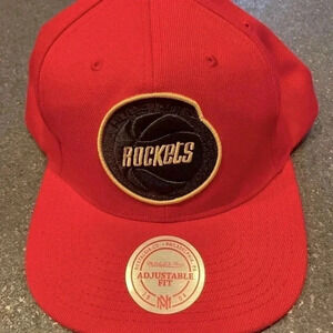 Mitchell & Ness Hardwood Classic NBA Basketball Houston Rockets Snapback Hat Cap